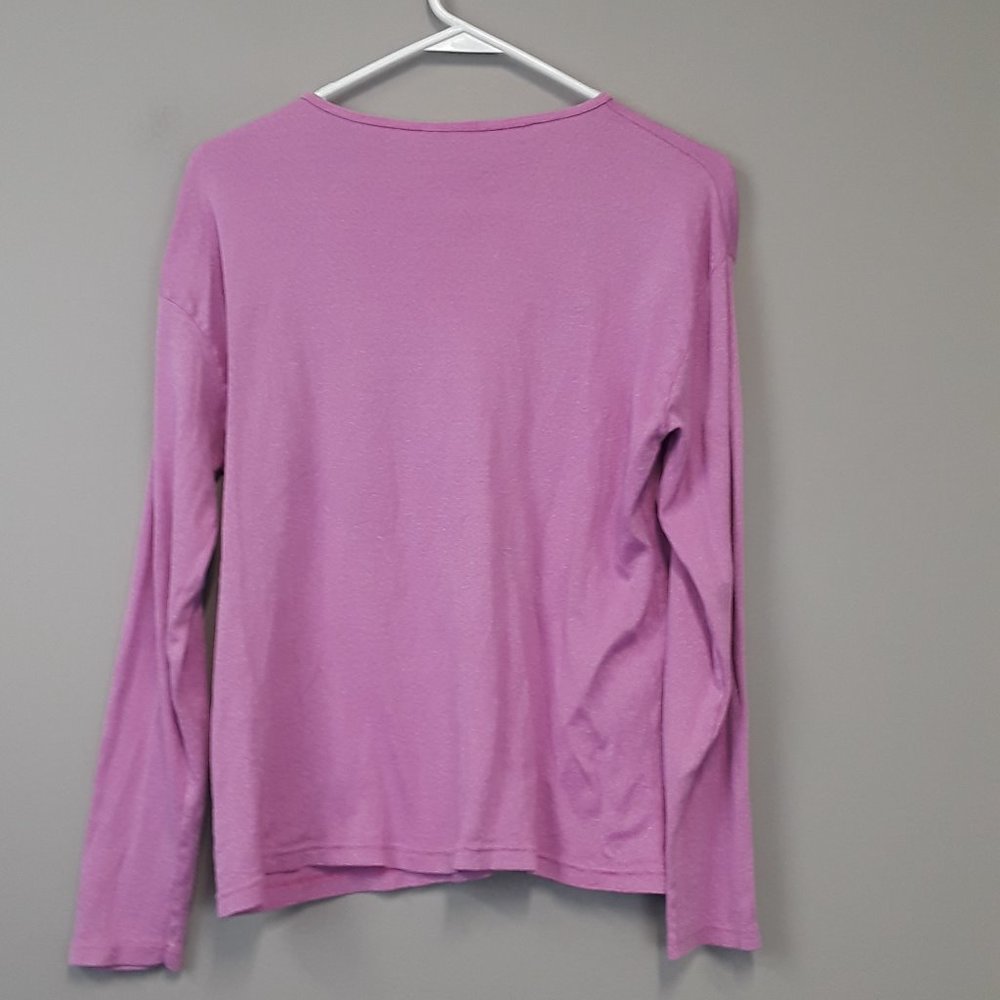 Anthropologie Michael Stars Pink Knit Top - Picture 5 of 7